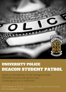 University Police Student Deacon Patrol